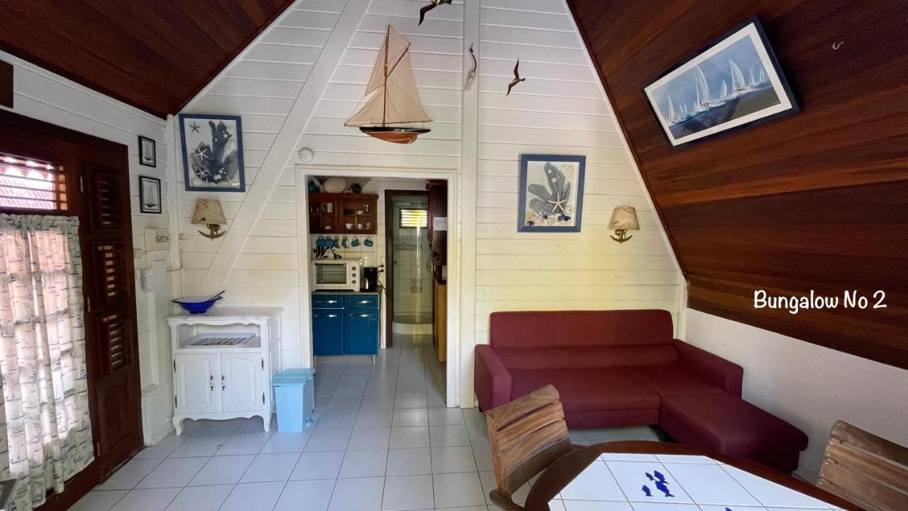 Les Bungalows De La Plage Trinite  Exterior foto